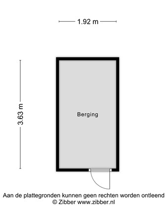 Floorplan - Forellendaal 924, 2553 KS Den Haag