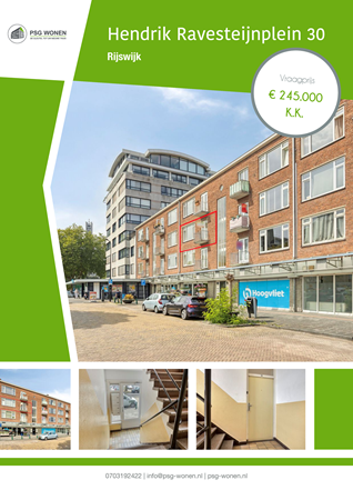 Brochure preview - Brochure Hendrik Ravesteijnplein 30 Rijswijk.pdf