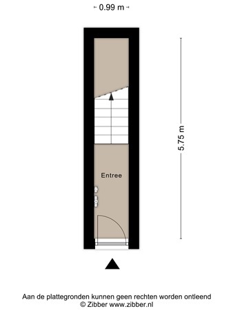 Floorplan - Haagweg 30, 2282 AA Rijswijk