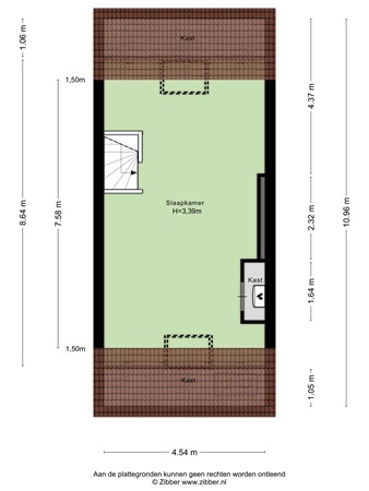 Floorplan - De Savornin Lohmanlaan 77, 2566 AJ Den Haag