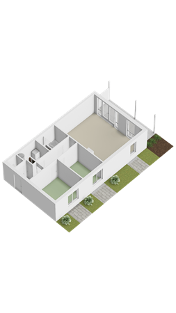 Floorplan - Molenstraat 27C, 2471 AA Zwammerdam
