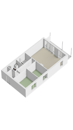 Floorplan - Molenstraat 27C, 2471 AA Zwammerdam