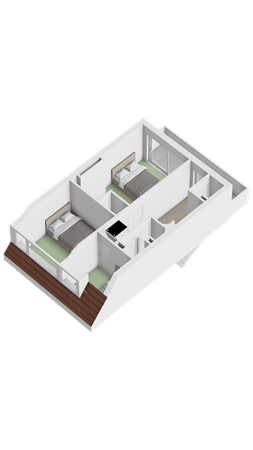Floorplan - Paulus Potterlaan 15, 2282 GD Rijswijk