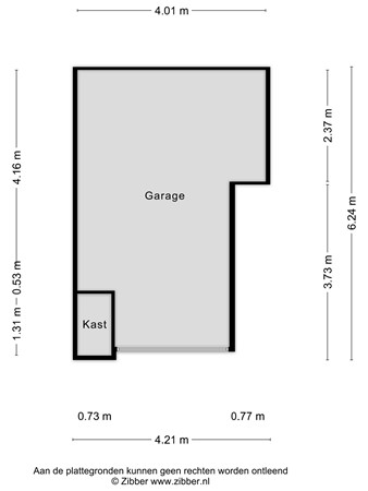 Floorplan - Cromhoutlaan 1N, 2283 EA Rijswijk