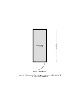 Floorplan - Steenvoordelaan 490, 2284 EK Rijswijk