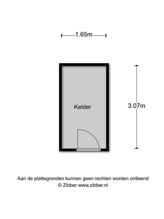Floorplan - Nieuwe Haven 163, 2511 XJ Den Haag