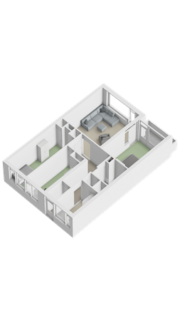 Floorplan - Zwedenburg 224, 2591 BL Den Haag