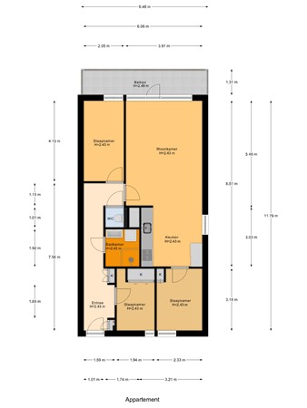 Blikkenburg 26, 3813 XC Amersfoort - 