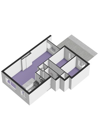 Schilderstraat 28B, 3011 ET Rotterdam - Schilderstraat 28B_appartement_3D.jpg