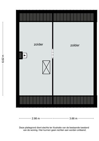 Floorplan - Burgemeester Boschstraat 1, 6451 AM Schinveld