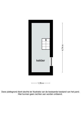 Floorplan - Ridder Hoenstraat 15, 6444 HE Brunssum