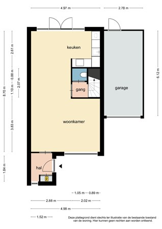 Floorplan - Trichterweg 114, 6446 RD Brunssum