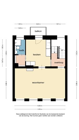 Floorplan - Hovenstraat 57, 6374 HB Landgraaf
