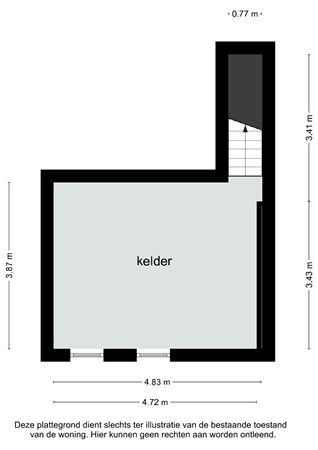 Floorplan - Hovenstraat 57, 6374 HB Landgraaf