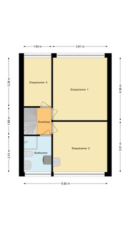 Abelenhage 6, 9501 TS Stadskanaal - Eerste verdieping.jpg