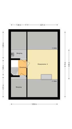 Abelenhage 6, 9501 TS Stadskanaal - Tweede verdieping.jpg