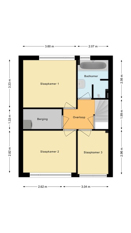 mediumsize floorplan