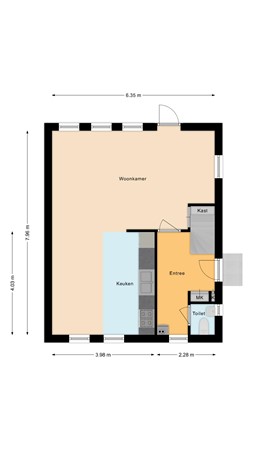 Waterkant 14, 9665 MG Oude Pekela - Begane grond.jpg