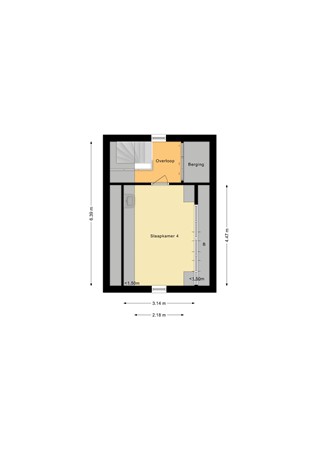 Floorplan - Van Dongenlaan 19, 9581 LN Musselkanaal