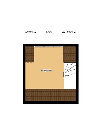 Floorplan - Drentsemonden 16, 9502 CM Stadskanaal