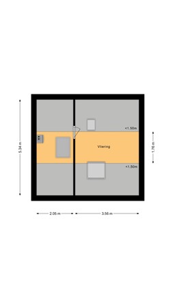 Floorplan - Atrechtlaan 10, 9501 RS Stadskanaal
