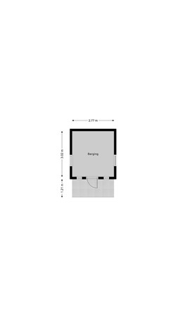 Floorplan - Veenmoslaan 33, 9521 KB Nieuw-Buinen