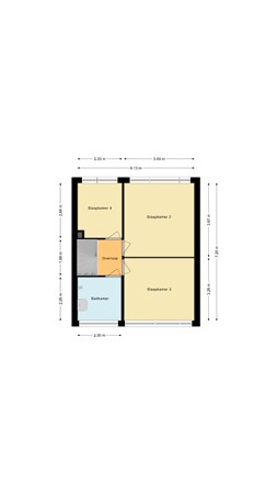 Floorplan - Kamperfoeliestraat 23, 9581 KK Musselkanaal