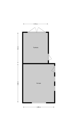 Floorplan - Unikenstraat 81, 9501 XH Stadskanaal