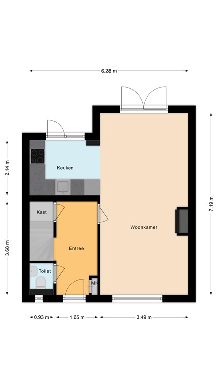 mediumsize floorplan