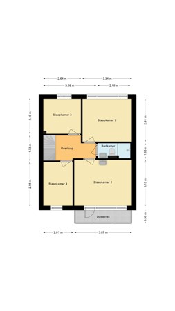 Floorplan - Bremweg 5, 9471 SJ Zuidlaren