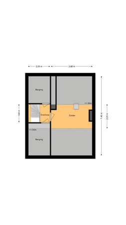 Floorplan - Bremweg 5, 9471 SJ Zuidlaren