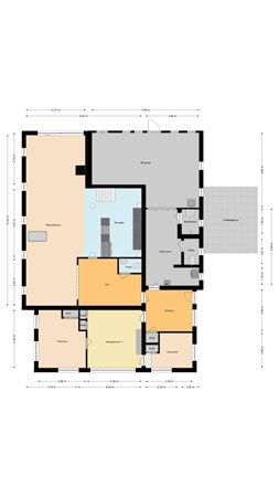 Floorplan - Wollinghuizerweg 60, 9541 VC Vlagtwedde