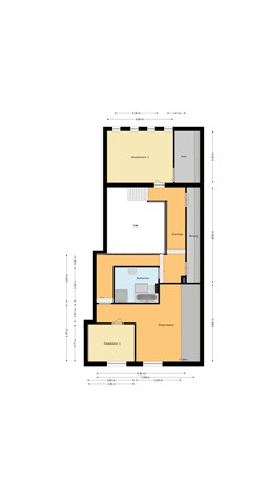 Floorplan - Wollinghuizerweg 60, 9541 VC Vlagtwedde