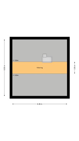 Floorplan - de Savornin Lohmanlaan 63, 9665 CK Oude Pekela