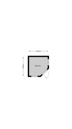 Floorplan - de Savornin Lohmanlaan 63, 9665 CK Oude Pekela