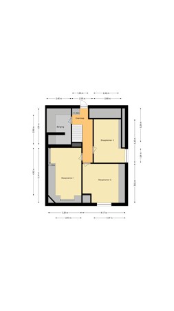 Floorplan - Pieter Venemakade 177, 9605 PN Kiel-Windeweer