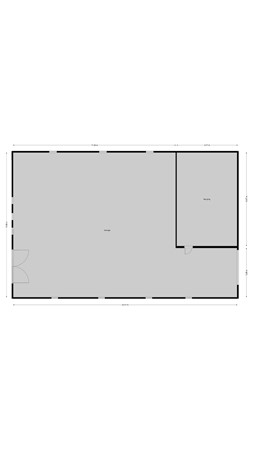 Floorplan - Bisschopsweg 35, 9545 TN Bourtange