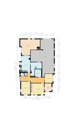 Floorplan - Bisschopsweg 35, 9545 TN Bourtange