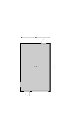 Floorplan - H.J. Kniggestraat 64, 9501 NG Stadskanaal