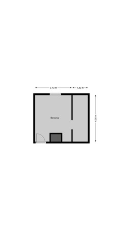 Floorplan - Biesboschlaan 38, 9501 PN Stadskanaal