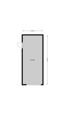 Floorplan - Waterkant 14, 9665 MG Oude Pekela