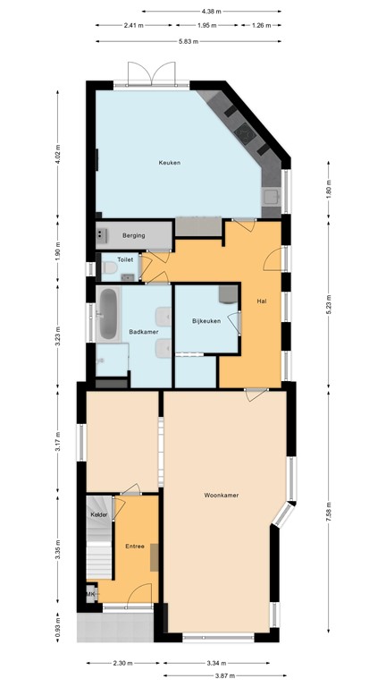 mediumsize floorplan