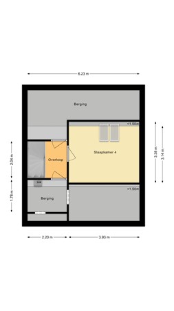 Floorplan - Tussenkamp 20, 9502 BN Stadskanaal