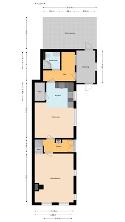 Floorplan - Gietermond 2, 9503 PJ Stadskanaal
