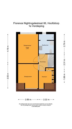 Florence Nightingalestraat 86, 2131 ED Hoofddorp - 2D eerste verdieping.jpg