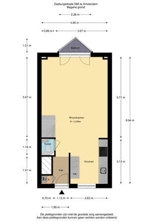 Zeeburgerkade 588, 1019 HR Amsterdam - 