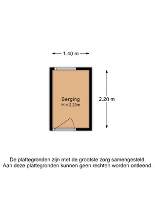 Jisperveldstraat 233, 1024 AL Amsterdam - Jisperveldstraat 233 - Berging - 2D.jpg