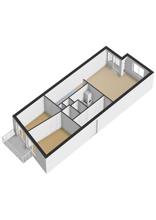 Kempenlaan 119, 1066 RB Amsterdam - Kempenlaan 119_Appartement - 3D.jpg
