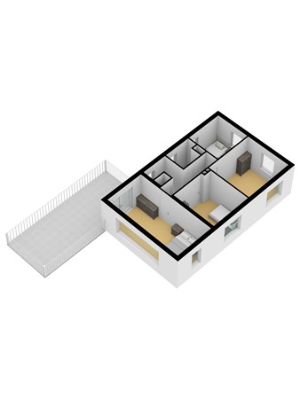 Floorplan - Hammolenweg 58, 6466 XW Kerkrade