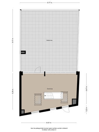 Floorplan - Einderstraat 17A, B, C, 6461 EM Kerkrade